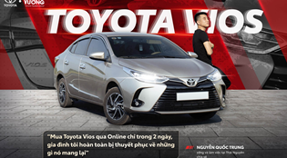 Toyota Vios qua online trong 2 ngày gia đình hoàn toàn bị thuyết phục 