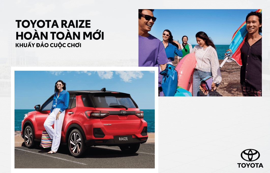 Toyota Việt Nam chính thức giới thiệu Toyota Raize hoàn toàn mới 
