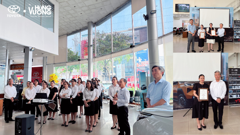 CHÚC MỪNG THÀNH TÍCH THÁNG 1 & TRAO CHỨNG CHỈ CHĂM SÓC KHÁCH HÀNG