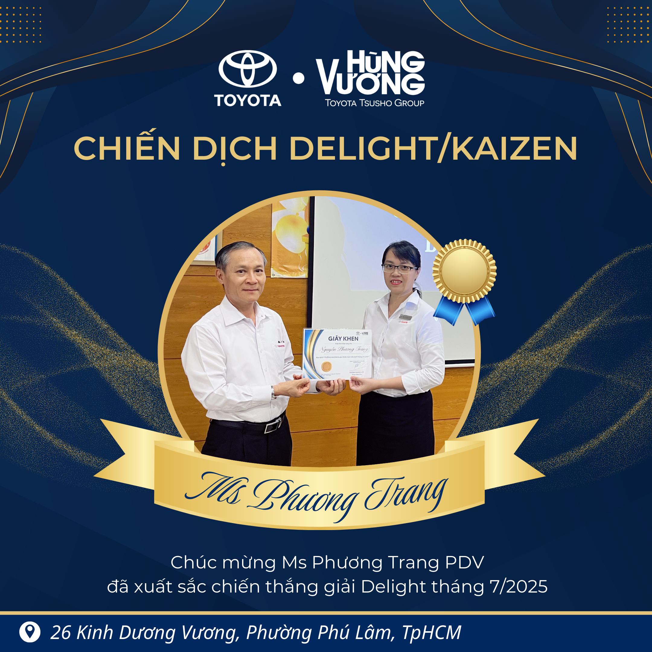 CHIẾN DỊCH DELIGHT THÁNG 7/2025 – LAN TỎA GIÁ TRỊ PHỤC VỤ